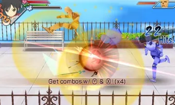 Senran Kagura Burst - Guren no Shoujotachi (Japan) screen shot game playing